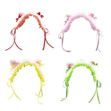 Serre-tête en dentelle avec