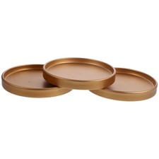  3 Pcs Souscoupe Ceramique Bac