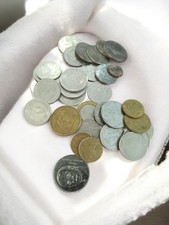 Lot de pièces de monnaie anciennes françaises vintage pour collection ou décorat