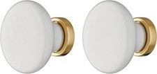 2x bouton de tiroir porcelaine