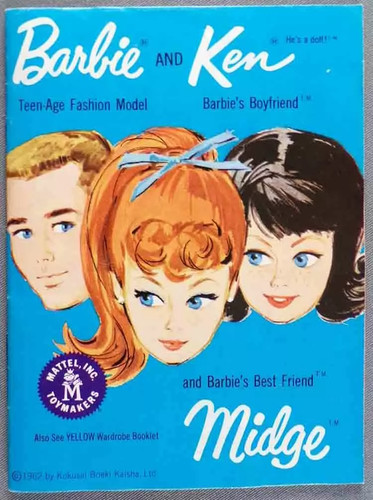 Barbie catalogue mattel - -, 1962