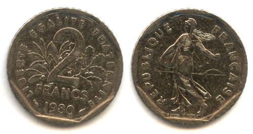 Old french coin pièce - coin, /