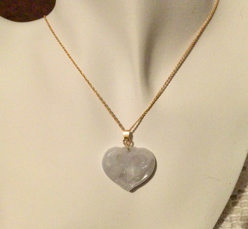 Grand pendentif jade - pendentif, jade-bélière