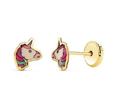 Boucles D'Oreilles En Or 18K