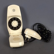 Téléphone Siemens Mod. Grillo Blanc Allemand Zanuso Sapper Vintage Années 60