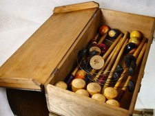 Jeu de croquet d'intérieur en