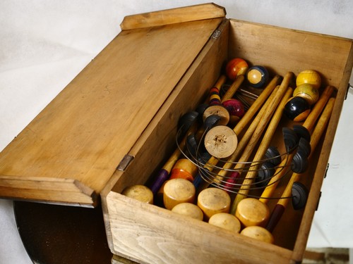 Jeu croquet intérieur en - de, d'intérieur