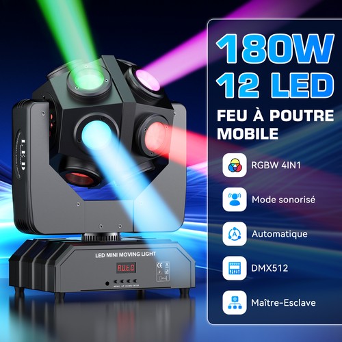 150w tête mobile led rgbw - 150w,
