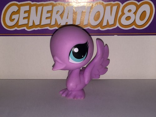 Littlest petshop cygne - cygne, violet