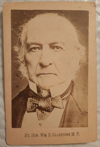 Cabinet card british prime - card,