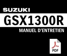 MANUEL REVUE ATELIER RÉPARATION PDF SUZUKI GSX1300R GSXR 1300 HAYABUSA