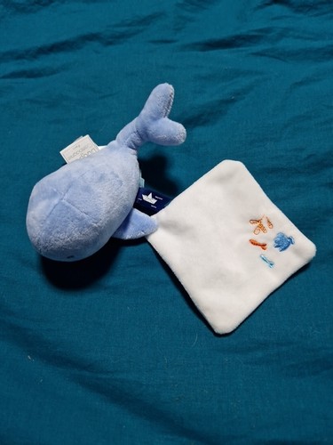Doudou compagnie baleine - et,
