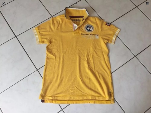 Polo napapijri taille jaune - napapijri, s