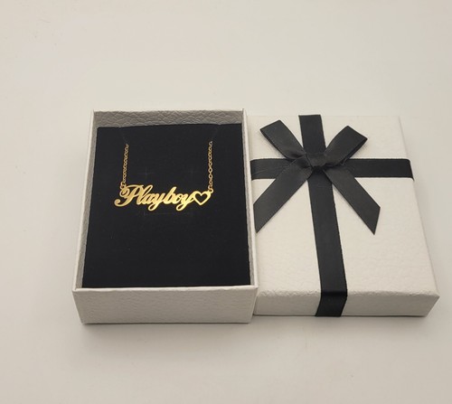 Collier inscription playboy - collier,