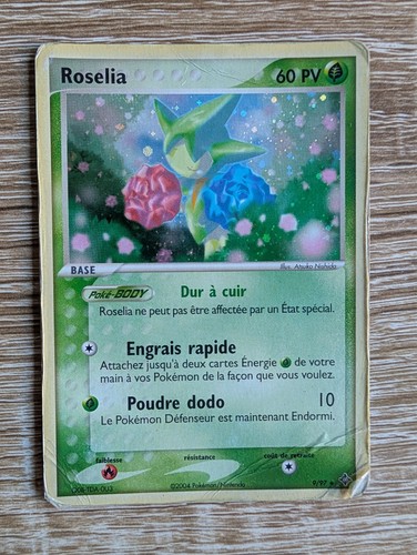Carte pokemon roselia 97 - carte,