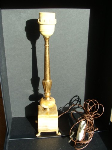 Pied lampe colonne vintage - colonne,