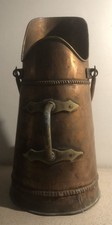 Seau à charbon/porte parapluie en cuivre - cupper coal bucket/umbrella stand