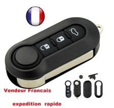 Coque Boitier Pour Clé Télécommande Citroën JUMPER et FIAT 500 et PEUGEOT BOXER
