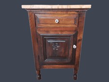 Table de Chevet En Noyer Avec