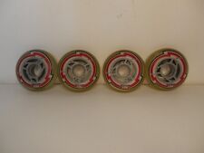 Lot 4 roues (neuves) Décathlon diamètre 76 mm rèf 78a / pour rollers …