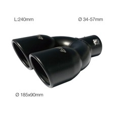 Double Embout d’échappement