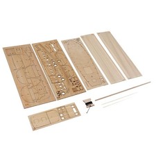 Bateau De Pêche En Bois 1:30, Kit De Construction De Maquettes Assemblé,