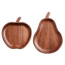 Assiette en bois pour tasse à