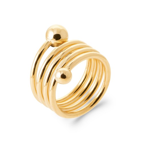 Bague plaqué 18 carats - plaqué,
