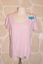 Tee-shirt rose neuf taille 2