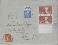 1936 Courrier chômeurs intellectuels  jacques callot  n° 330