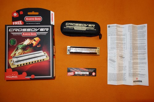 New hohner crossover harmonica - new,