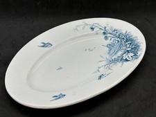 Ancien PLAT OVALE DÎNETTE