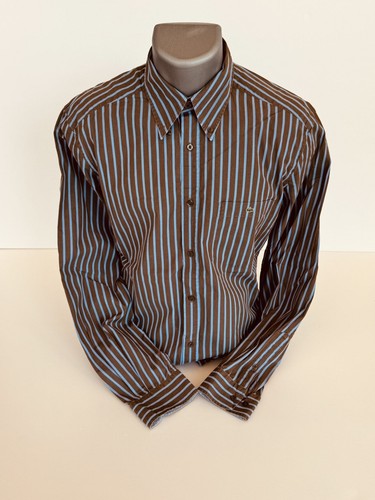 Chemise lacoste rayé - bleu, et