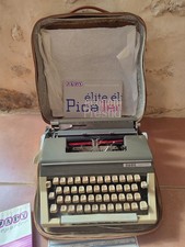 machine à écrire Portative   JAPY Reporter script 1964 Techno Pica  Typewriter