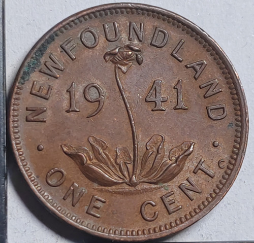 Cent 1941 newfoundland - cent,