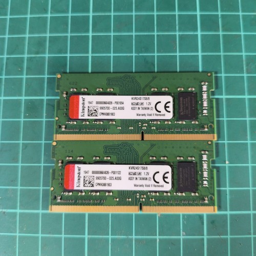 Mémoire ram kvr24s17s8 pour - kvr24s17s8/8,