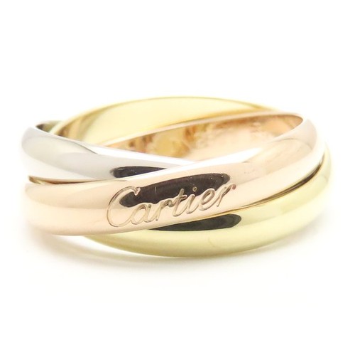 Bague tri couleur - en, or