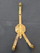 support assiette griffe de lion laiton vintage ancien