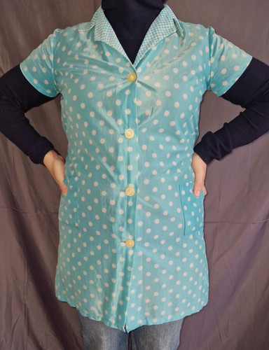 Nylon dederon smock apron - nylon,