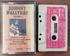 Cassette audio K7 Johnny Hallyday Volume 4 Impact