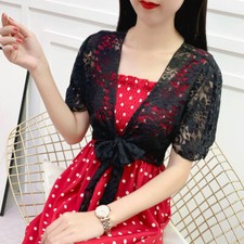 Femmes Dentelle Floral Étole