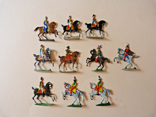 Plats étain zinnfiguren - d'étain,