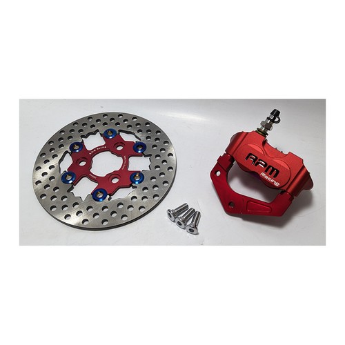 Etrier radial rouge - , 4