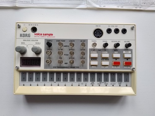 Korg volca sample séquenceur - korg, volca-sample