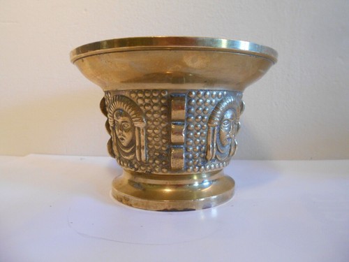 Ancien pilon mortier bronze - pilon,