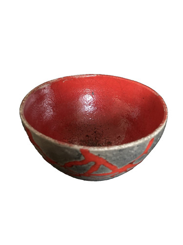 Raku coupelle ramequin bol - , en