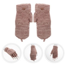 2 Pair Rabattables Sans Doigts