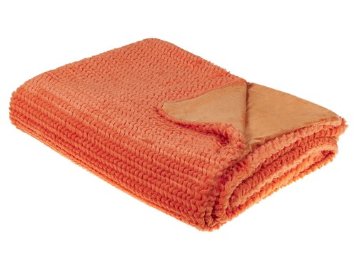 Plaid orange 150 200 cm - 150,