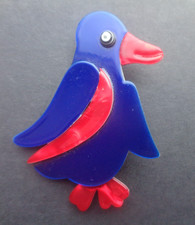 Lea stein broche - stein, pingouin