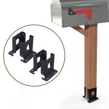 Lot de 4 supports de poteau